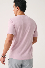 SHORT SLEEVE MOVEMENT T-SHIRT - LAVENDER MELANGE