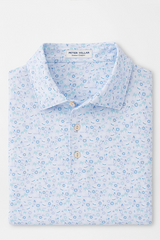 UTOPIA BURGER PERFORMANCE JERSEY POLO - HINT OF BLUE