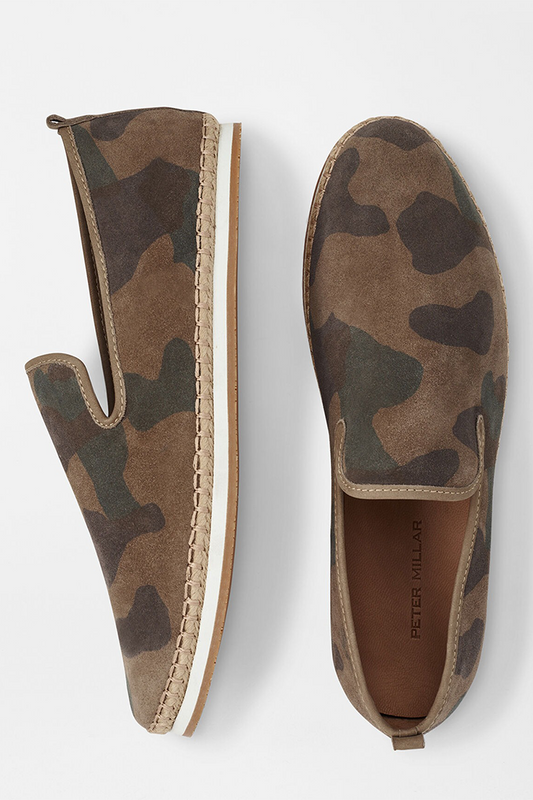 COASTAL CAMO SLIP ON SHOE - FATIGUE