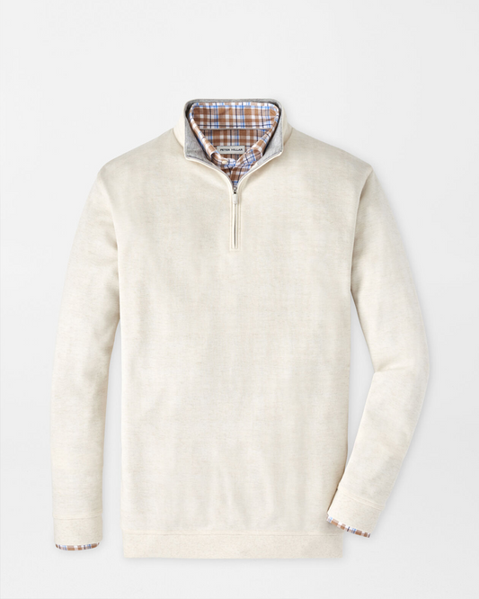 CROWN COMFORT PULLOVER - ALMOND