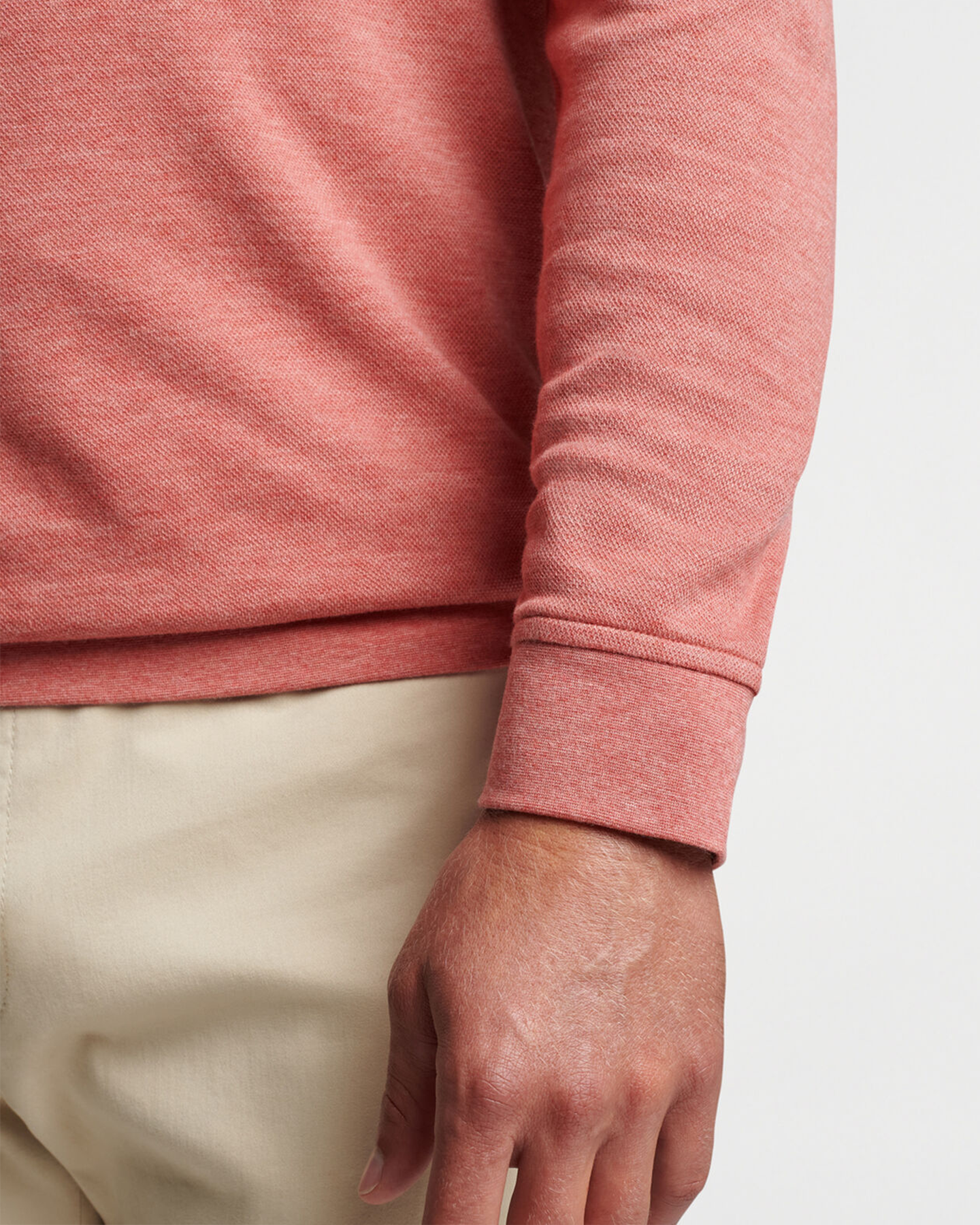 CROWN COMFORT PULLOVER - CLAY ROSE
