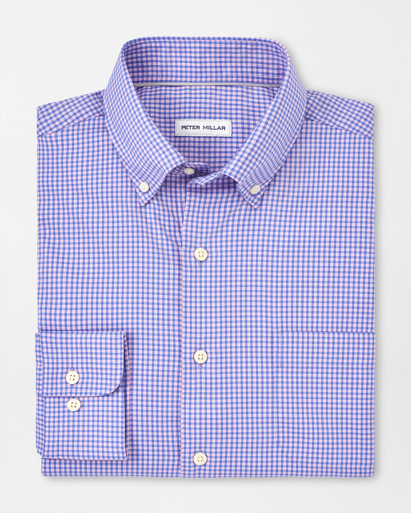 WINTHROP CROWN LITE COTTON STRETCH SHIRT - MARITIME