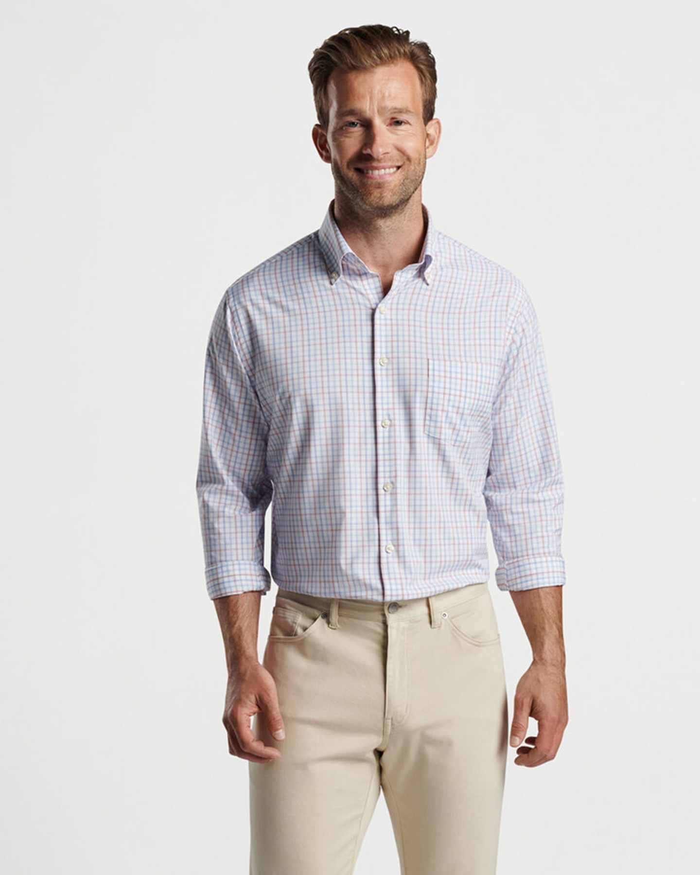 EASTPORT PERFORMANCE TWILL SHIRT - MARITIME