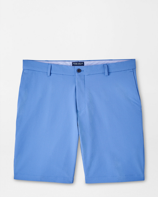 MATLOCK SEERSUCKER PERFORMANCE SHORT - CASCADE BLUE