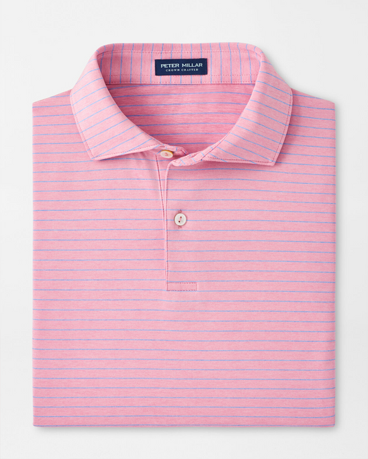 DUET PERFORMANCE JERSEY POLO - SPRING BLOSSOM