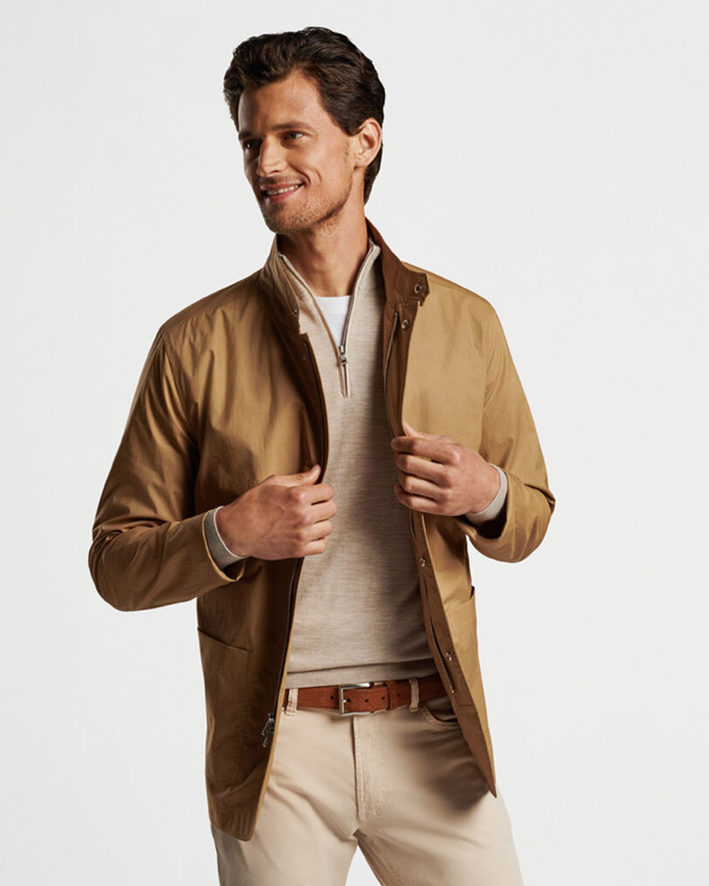 MAYFAIR ZIP BLAZER - SUMMER DUNES