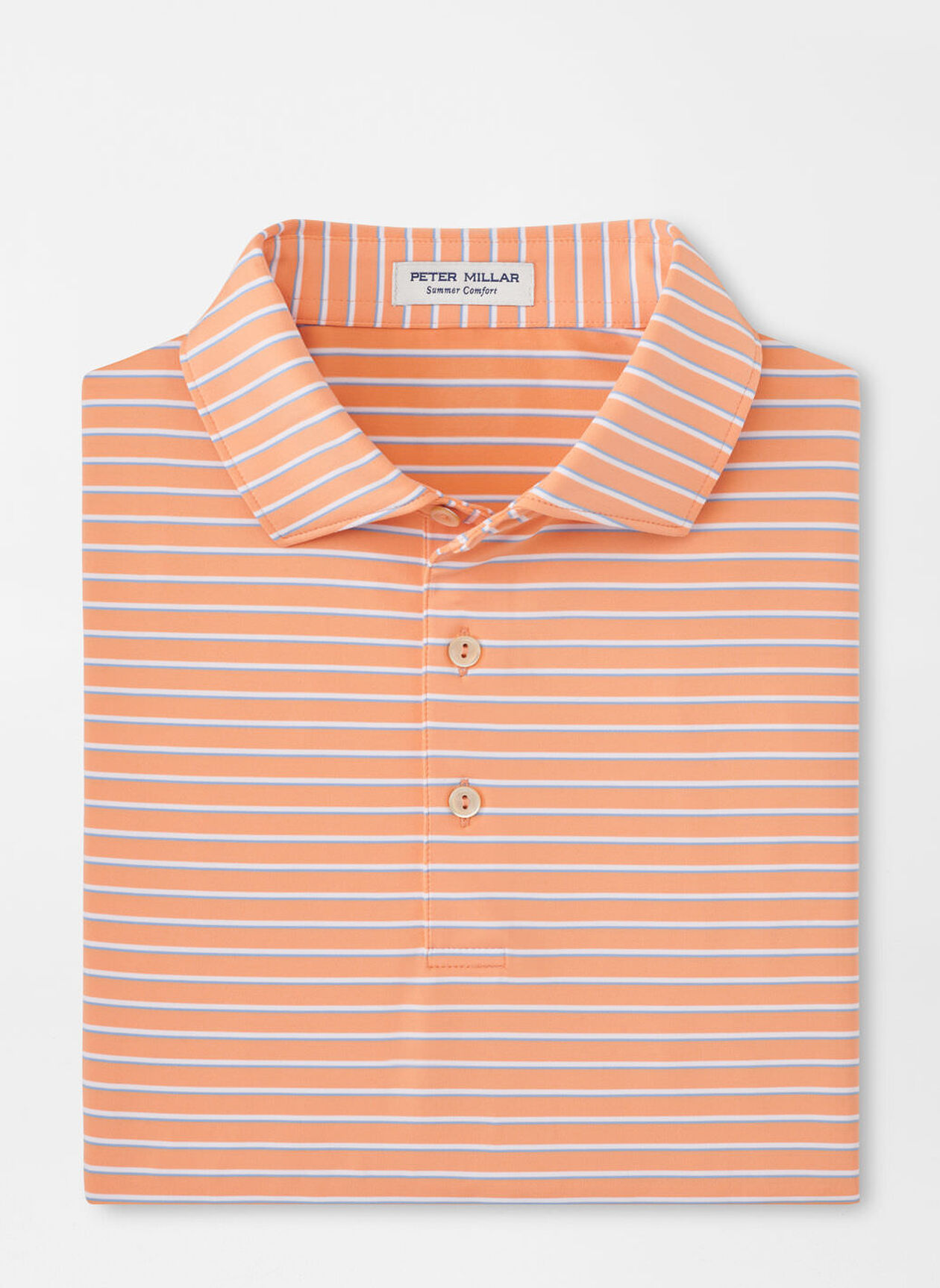 DUNNES PERFORMANCE JERSEY POLO - PAPAYA