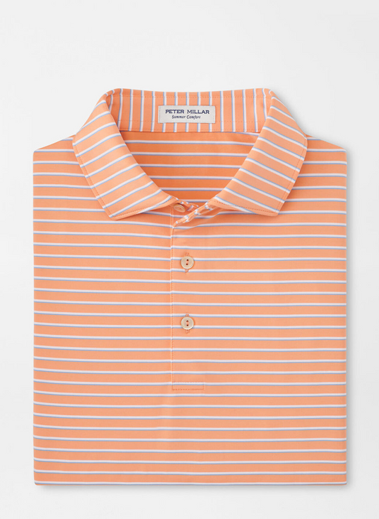 DUNNES PERFORMANCE JERSEY POLO - PAPAYA