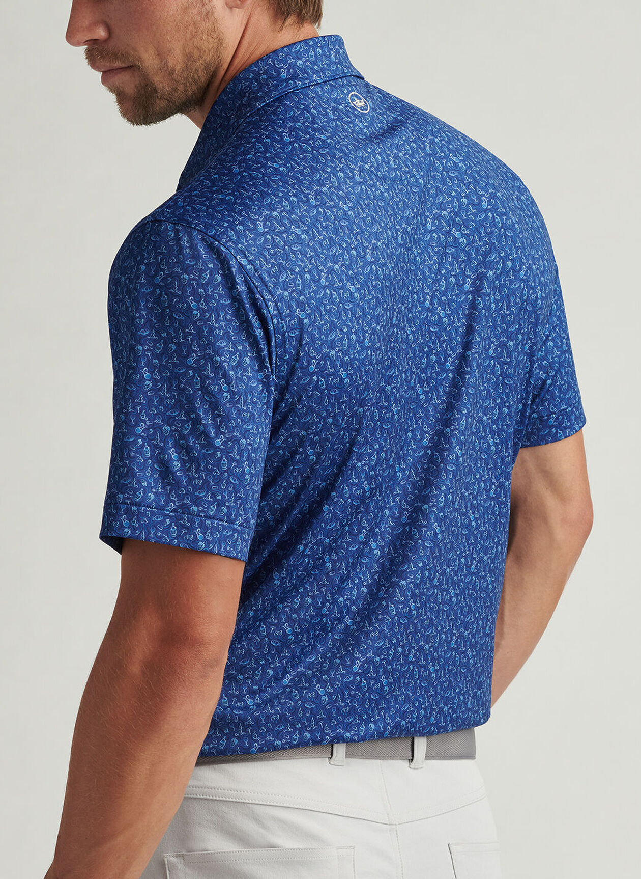 WINE COUNTRY PERFORMANCE JERSEY POLO - SPORT NAVY