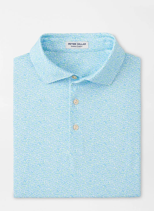 MEZCAL PERFORMANCE JERSEY POLO - WHITE