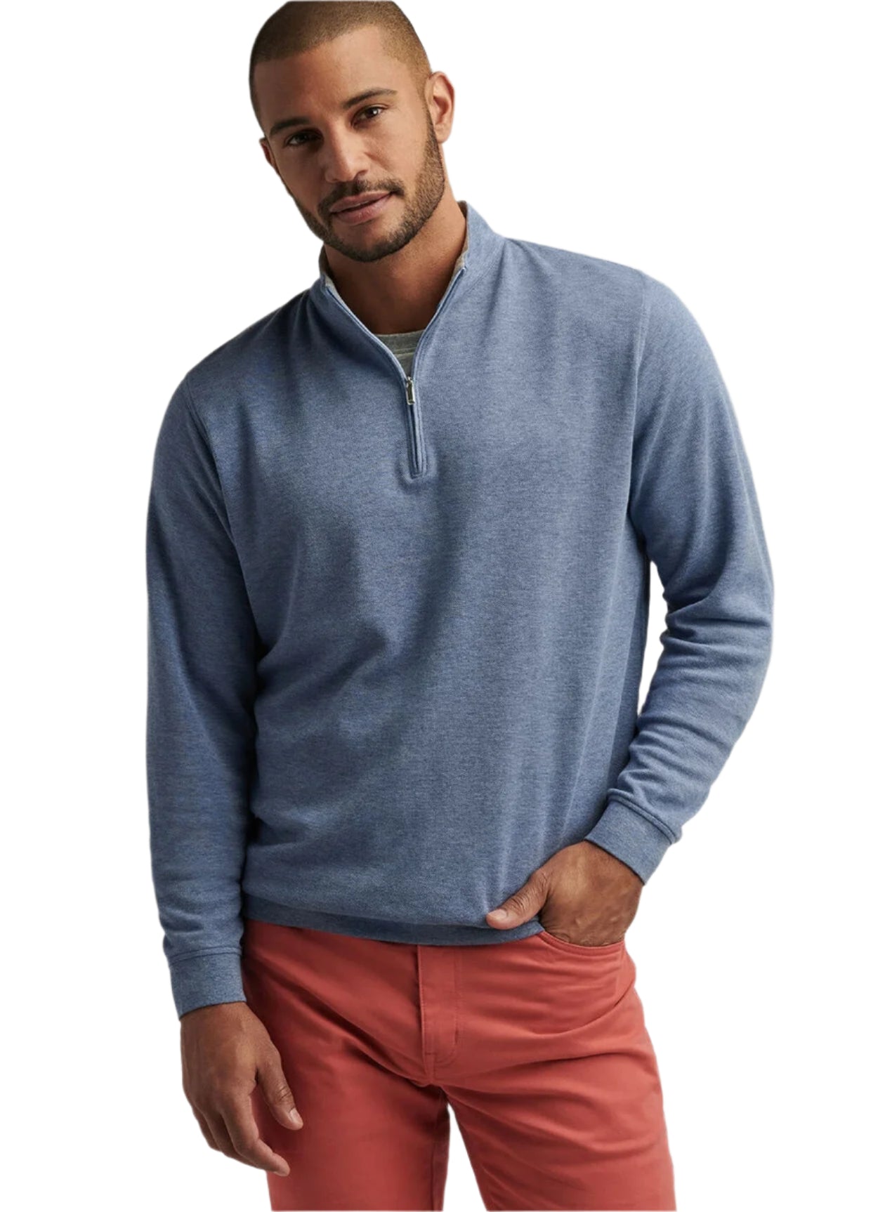 CROWN COMFORT PULLOVER - BLUE FREESIA