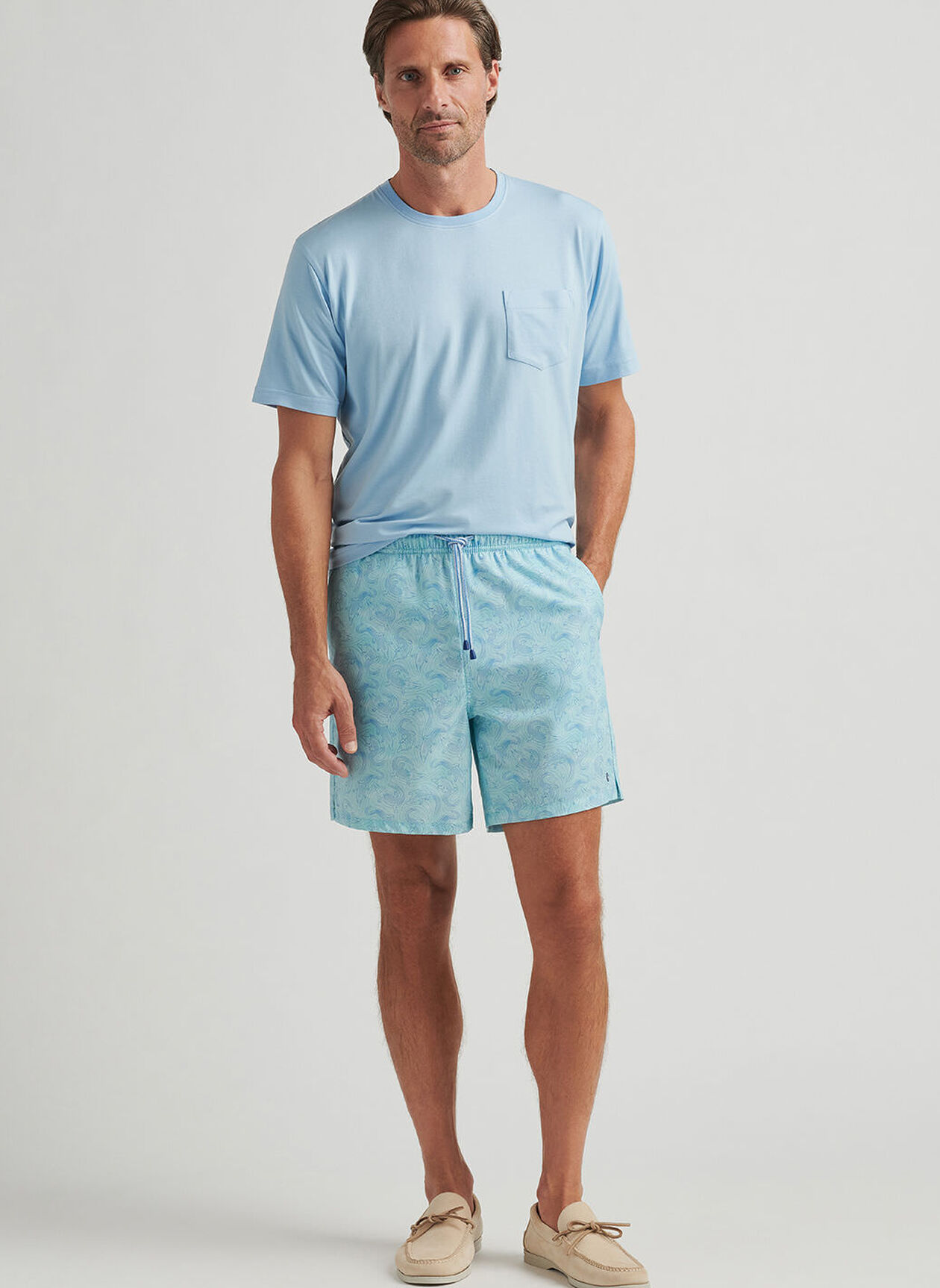 CAIMAN ISLANDS SWIM TRUNK - ICE MINT