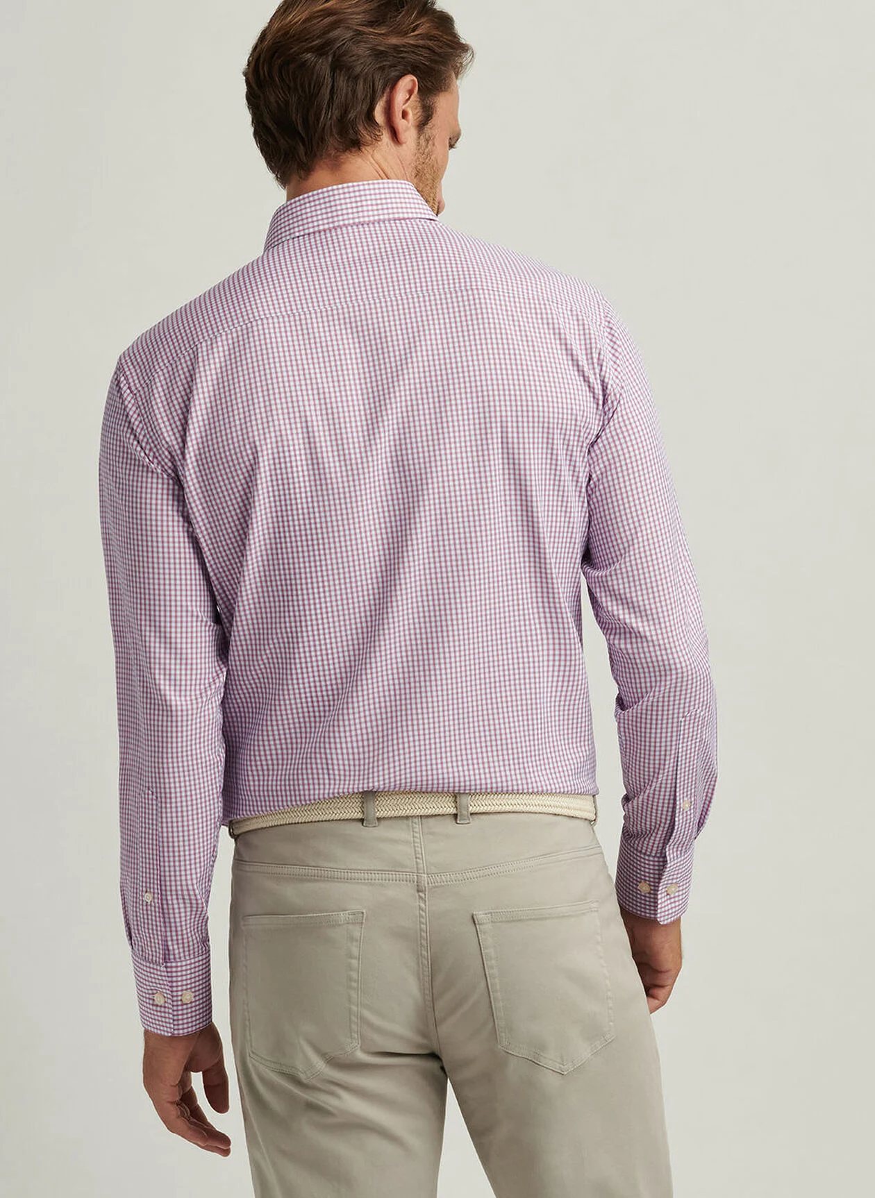 DERWENT PERFORMANCE TWILL SHIRT - GERANIUM