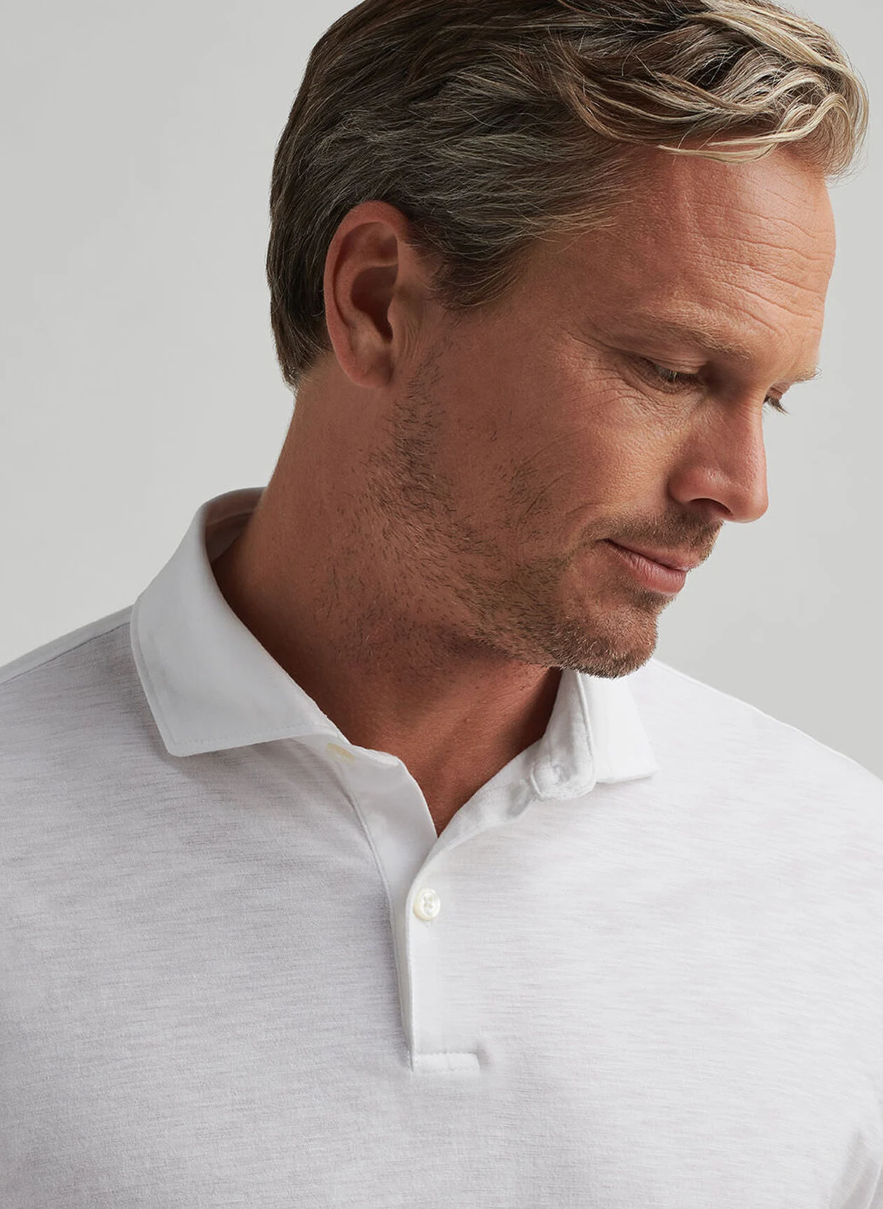 JOURNEYMAN SHORT SLEEVE POLO - WHITE