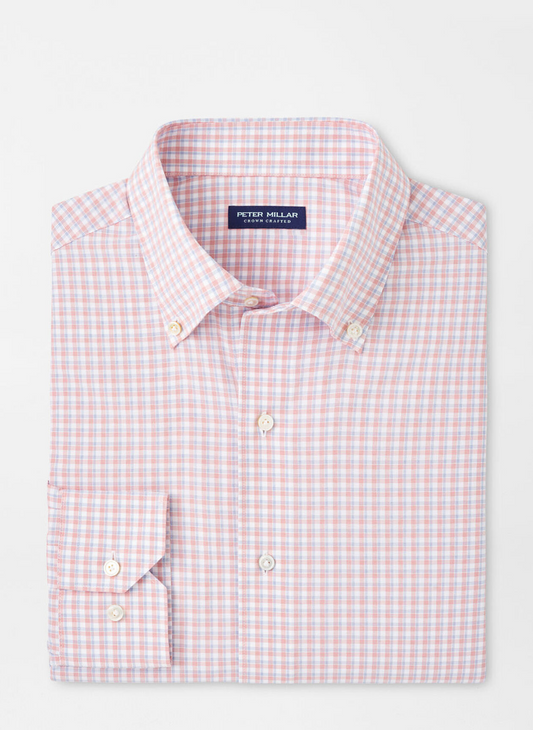 MINGUS PERFORMANCE POPLIN SHIRT - PINK CREPE
