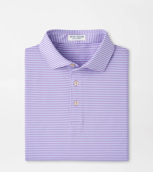 HALES PERFORMANCE JERSEY POLO - PURPLE IRIS