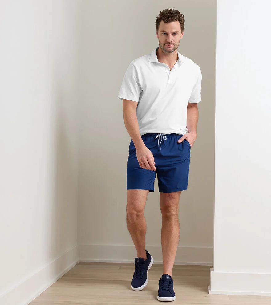 CROWN SWIM TRUNK - ATLANTIC BLUE