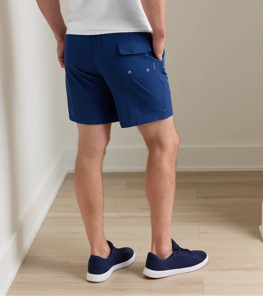 CROWN SWIM TRUNK - ATLANTIC BLUE