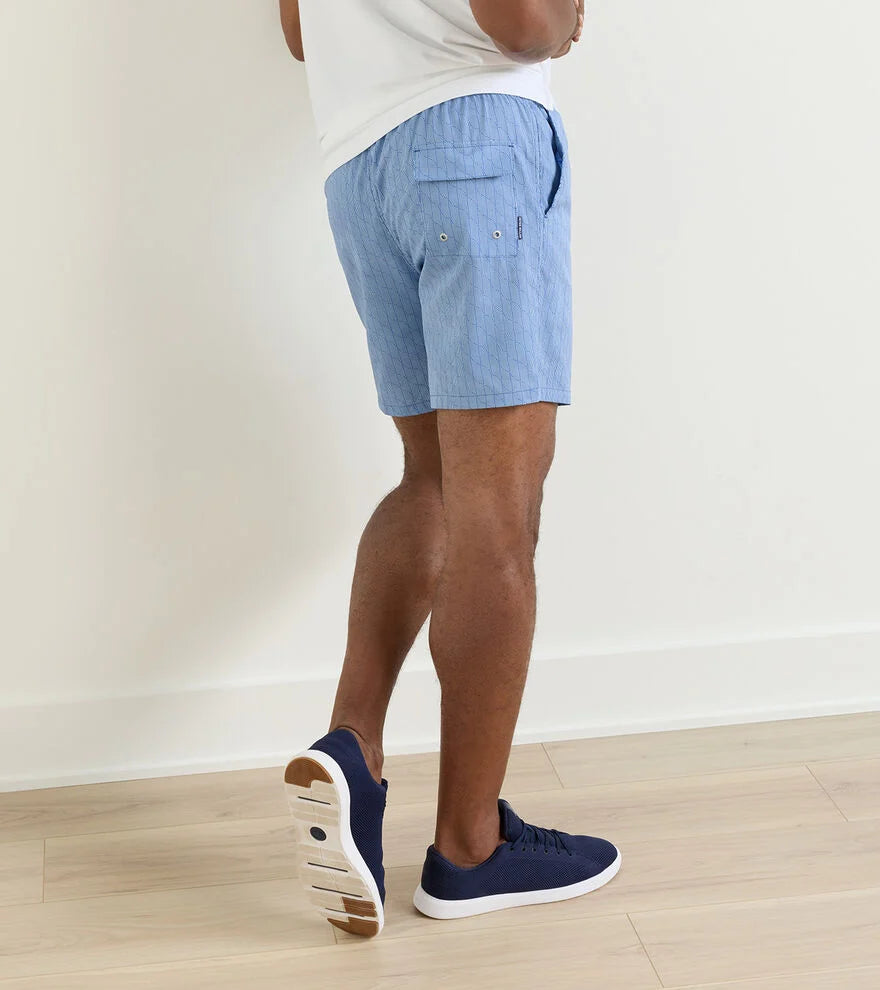CLIFTON SWIM TRUNK - DUSK BLUE