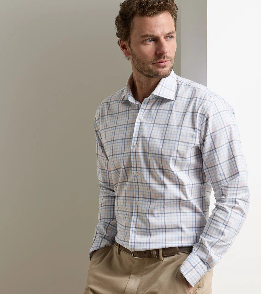 WARREN CROWN LITE COTTON STRETCH-NAVY