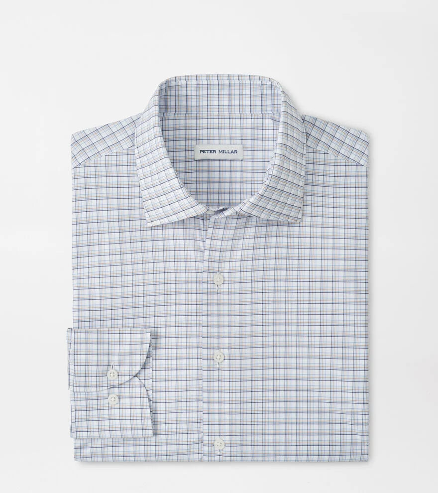 ROBERTSON PERFORMANCE TWILL SHIRT - NAVY