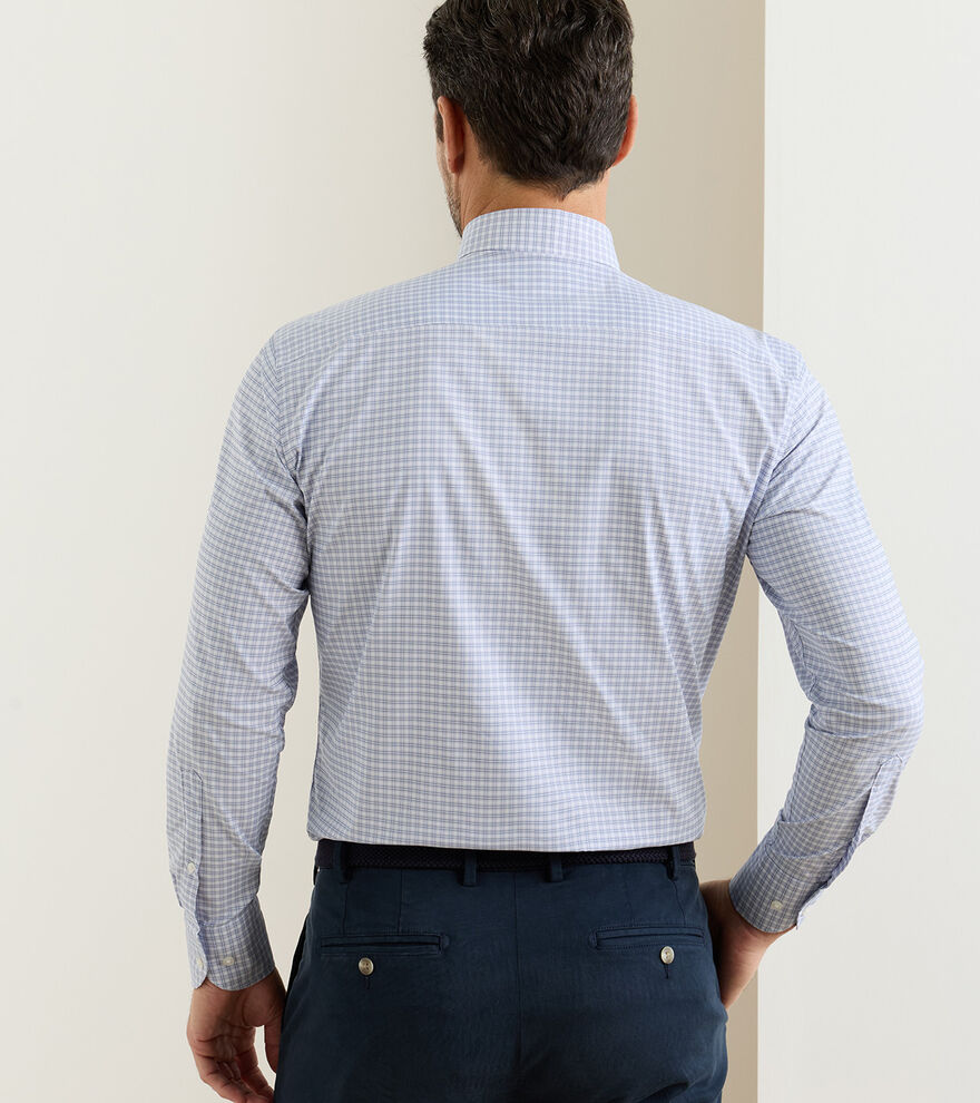 PHILLIP PERFORMANCE TWILL SHIRT- LIGHT VIOLET