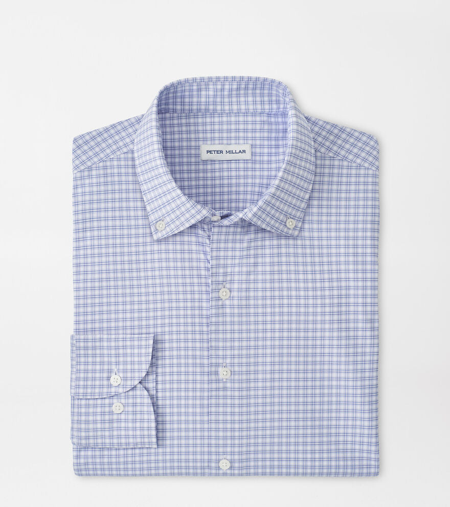 PHILLIP PERFORMANCE TWILL SHIRT- LIGHT VIOLET