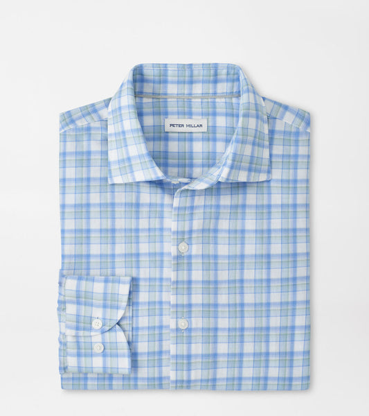 WATERROCK COTTON LYOCELL SHIRT-STREAM BLUE