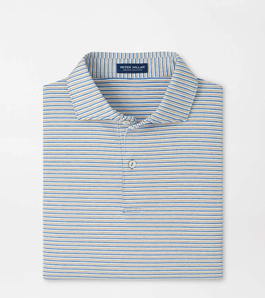 ALDA PERFORMANCE JERSEY POLO - DUSK BLUE