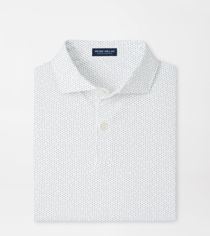 FERMATA PERFORMANCE JERSEY POLO - WHITE