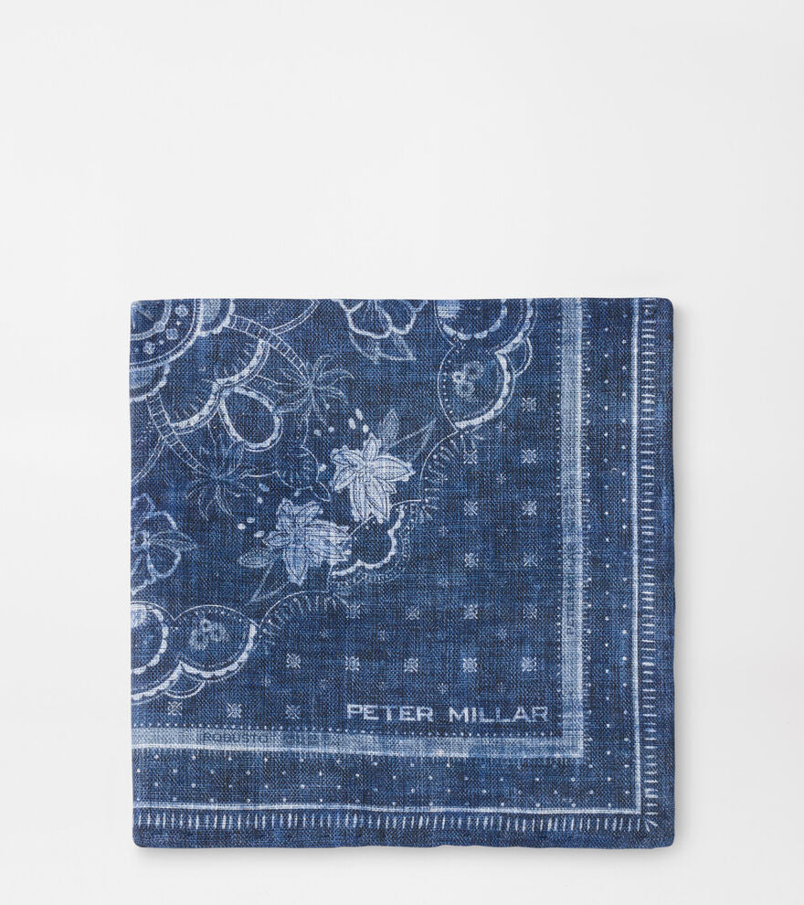 ROBUSTO POCKET SQUARE - NAVY