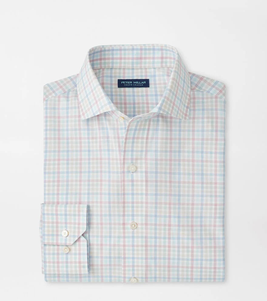 BASIN PERFORMANCE POPLIN SHIRT-MULTI