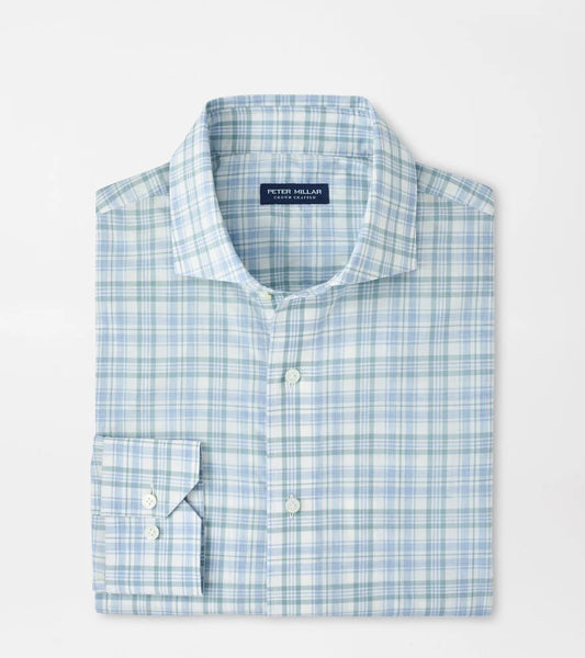 TROPEA ITALIAN POPIN SHIRT-LIGHT WILLOW