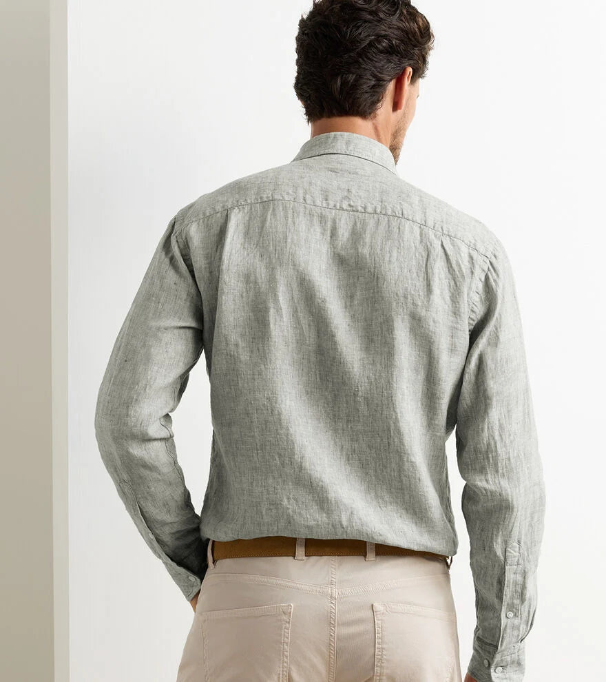 ASTINO LINO SHIRT - WILLOW