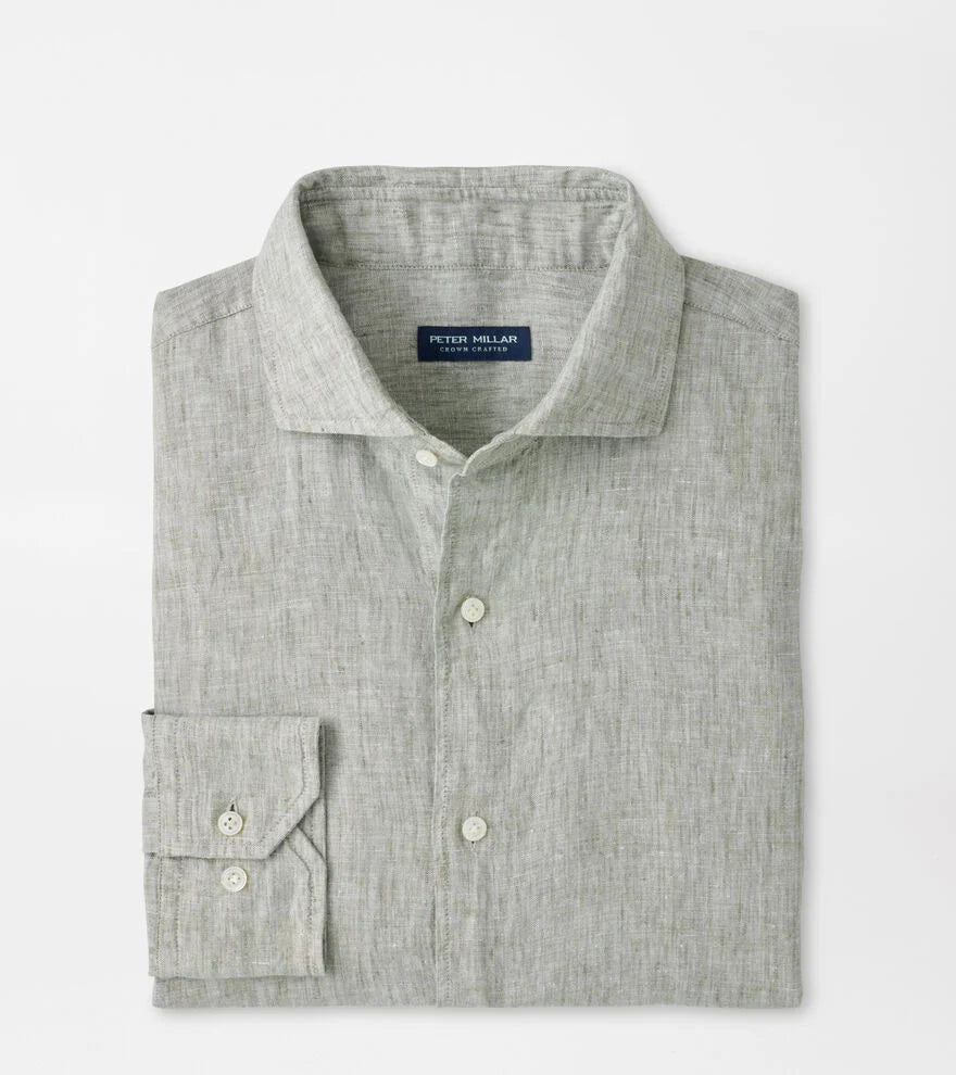 ASTINO LINO SHIRT - WILLOW