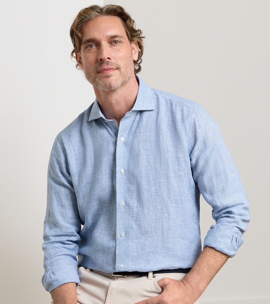 ASTINO LINO CHECK SHIRT-STORM