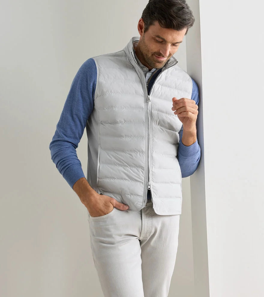 WINSOME HYBRID VEST - BRITISH GREY