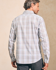 THE MOVEMENT SHIRT - GREY CREAM PLAID