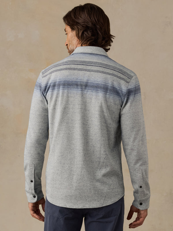 LEGEND SWEATER SHIRT - RIVER STONE OMBRE