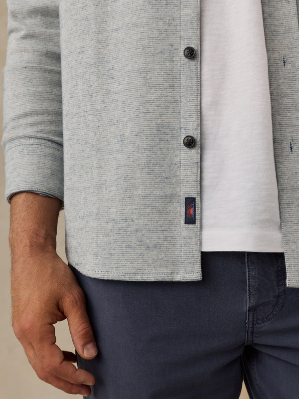 LEGEND SWEATER SHIRT - RIVER STONE OMBRE