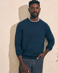 JACKSON CREW SWEATER - NAVY HEATHER