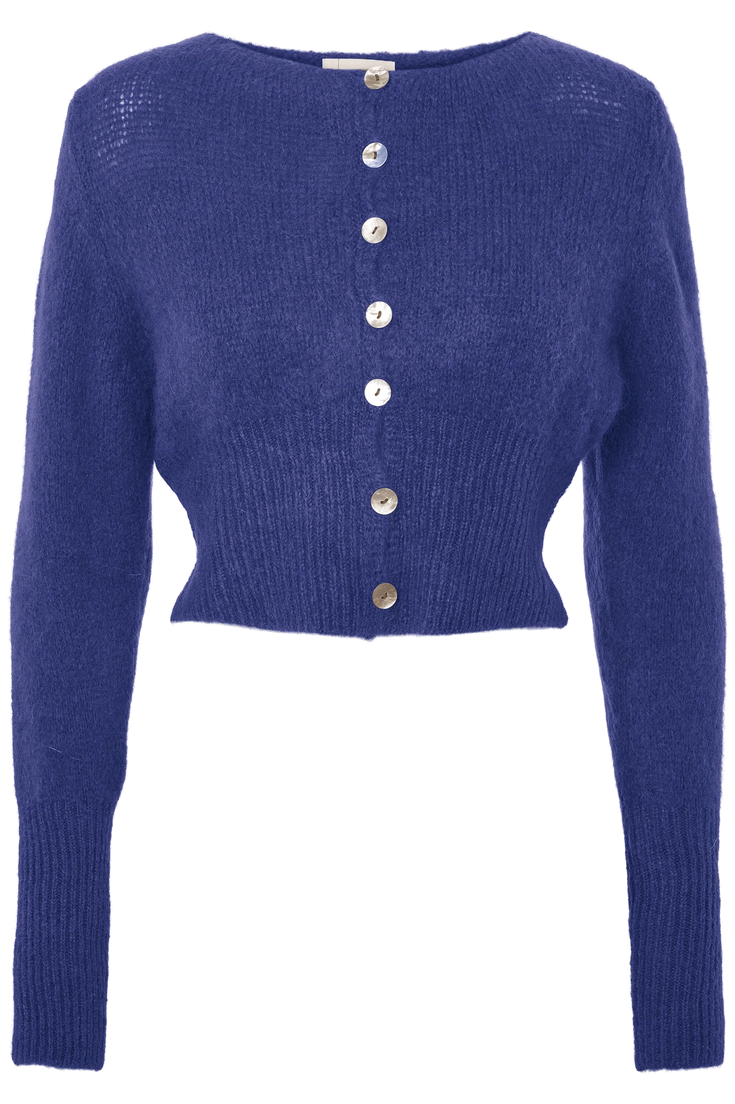 MATILDA ALPACA CARDIGAN - DARK BLUE