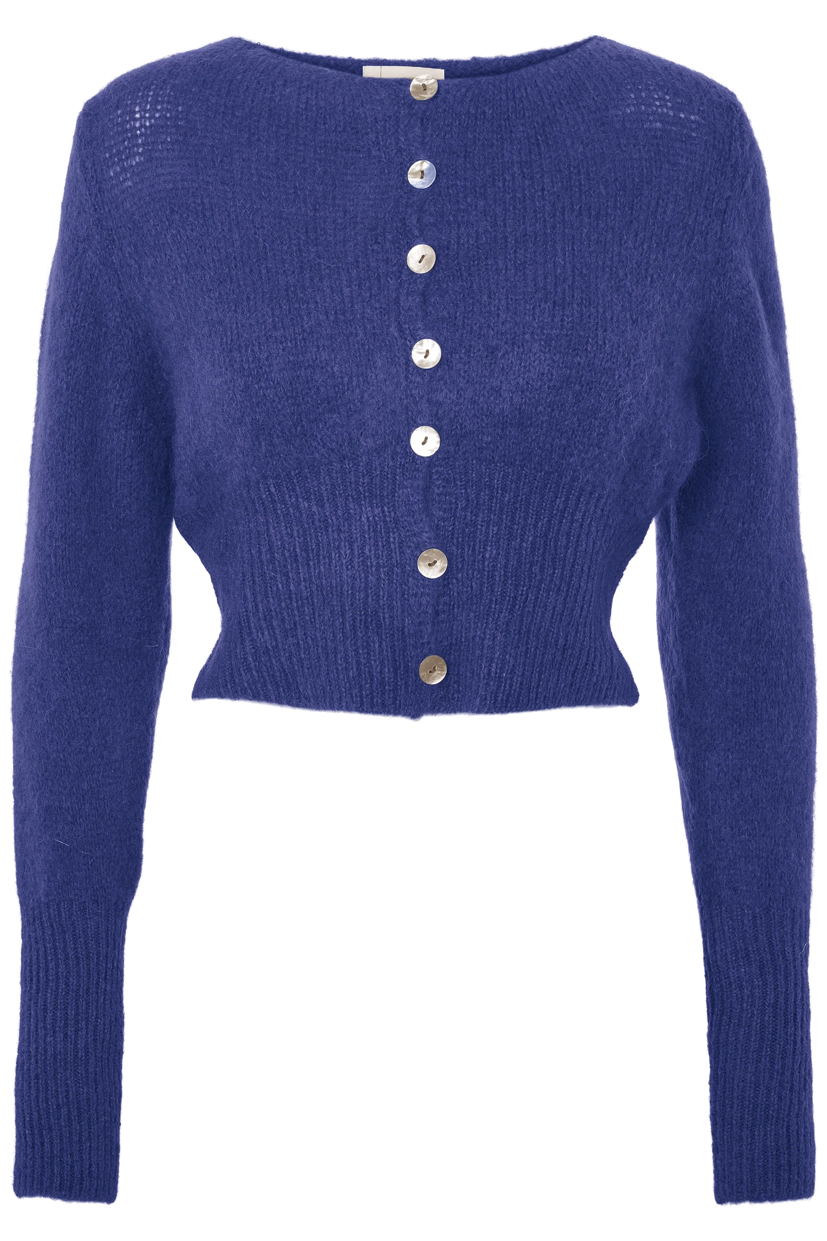 MATILDA ALPACA CARDIGAN - DARK BLUE