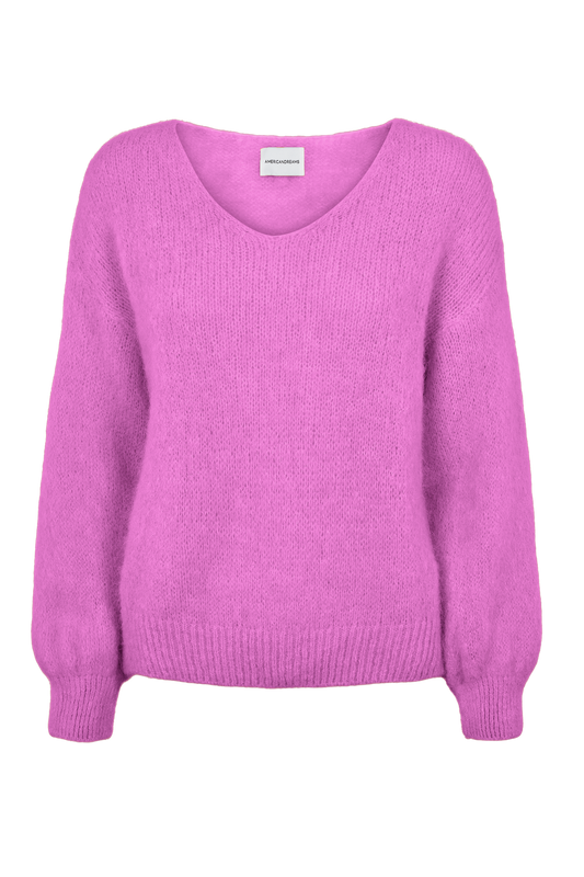 MILANA ALPACA BLEND SWEATER - PEARLY PURPLE