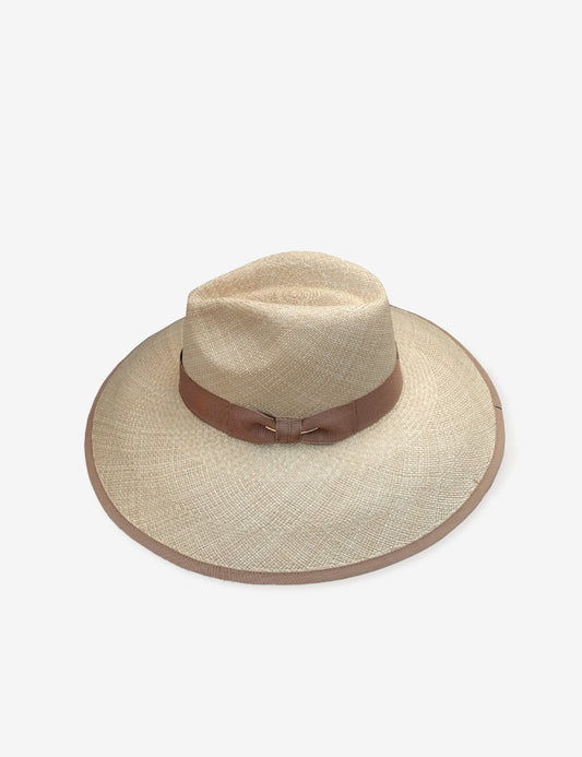 LEA STRAW HAT - BEIGE