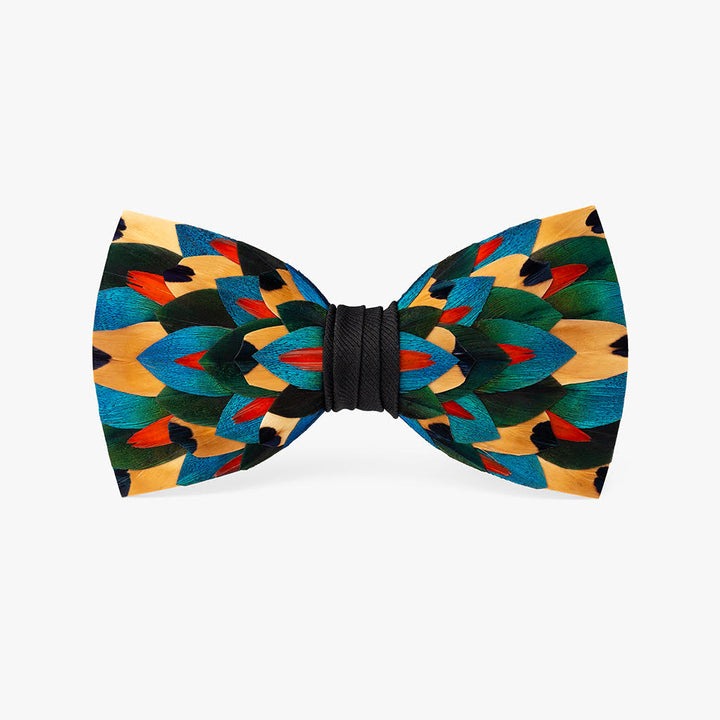NASSAU FEATHER BOW TIE