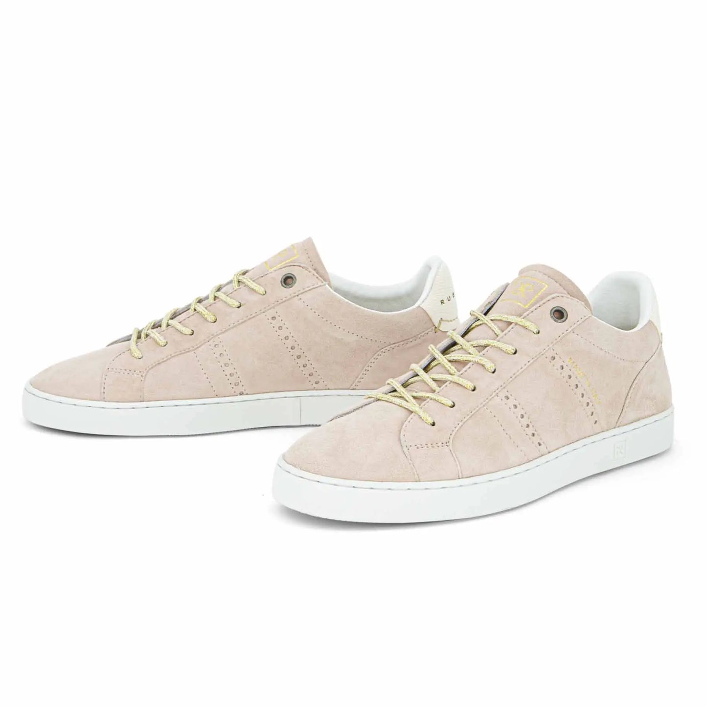 ODILE D WOMEN'S SUEDE SNEAKER - NUDE