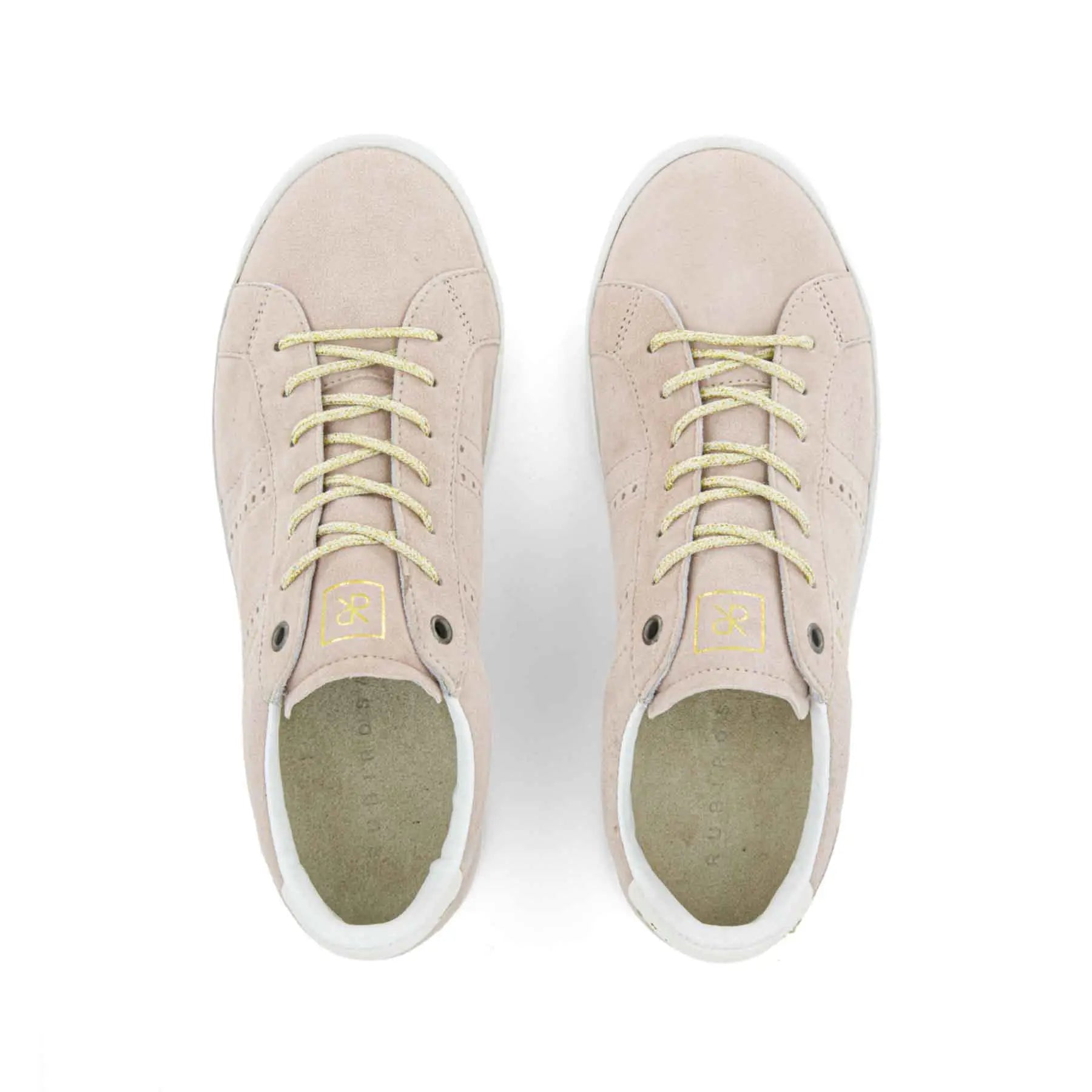 ODILE D WOMEN'S SUEDE SNEAKER - NUDE