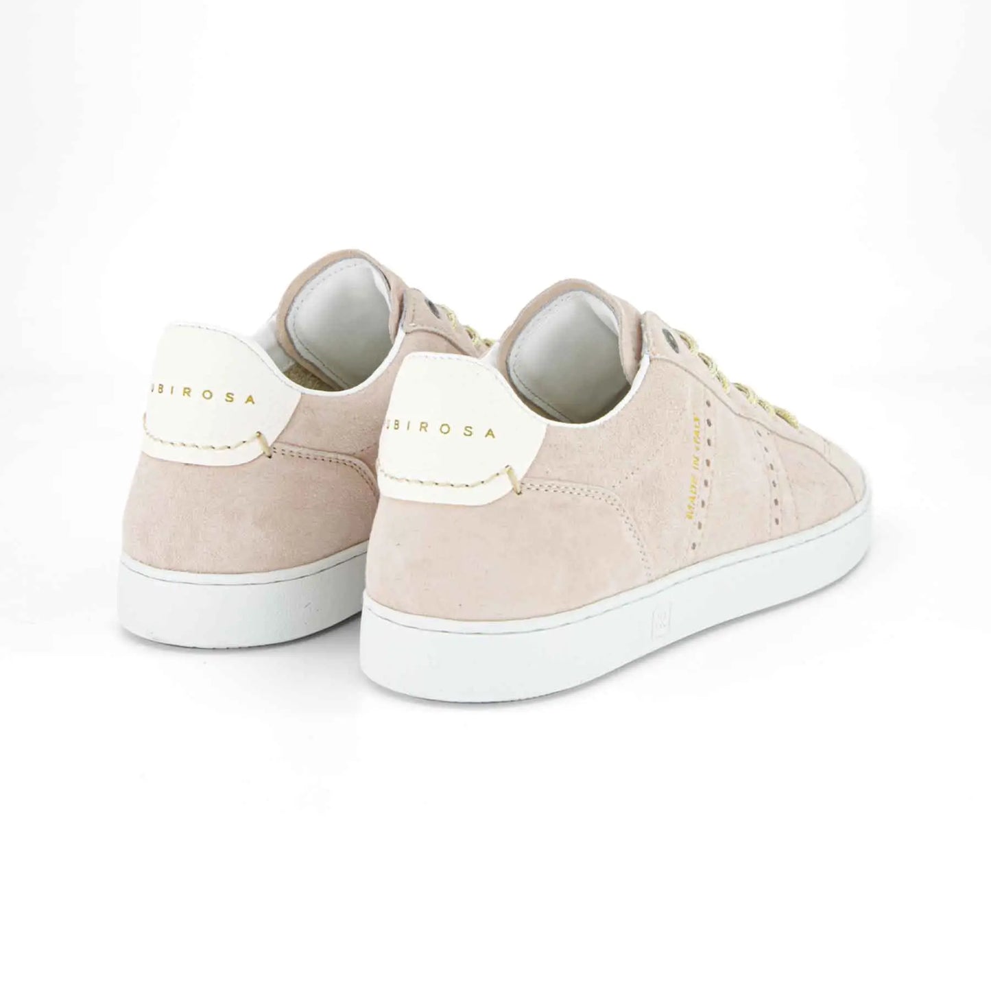 ODILE D WOMEN'S SUEDE SNEAKER - NUDE
