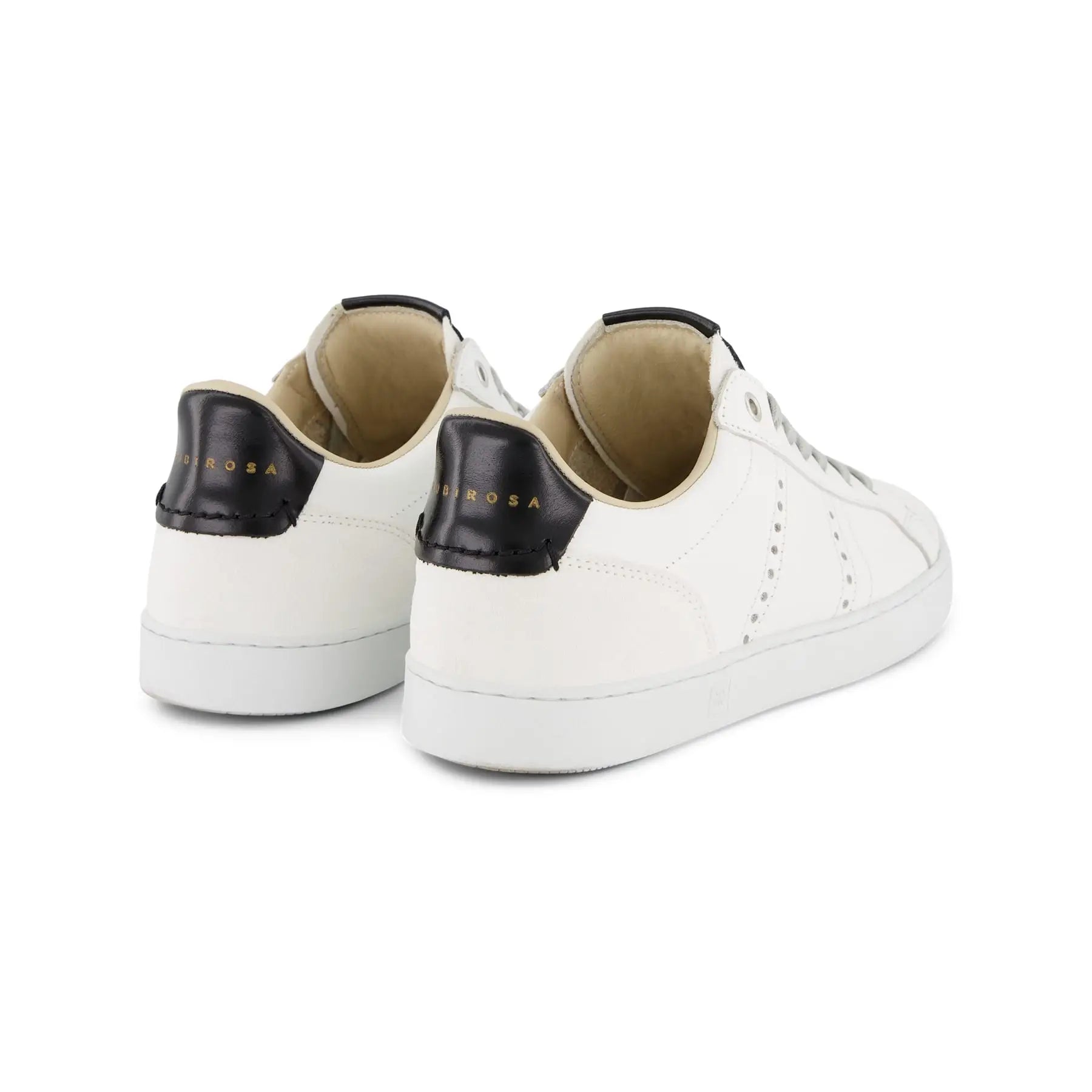 ODILE D WOMEN'S CALF LEATHER SNEAKER - WHITE